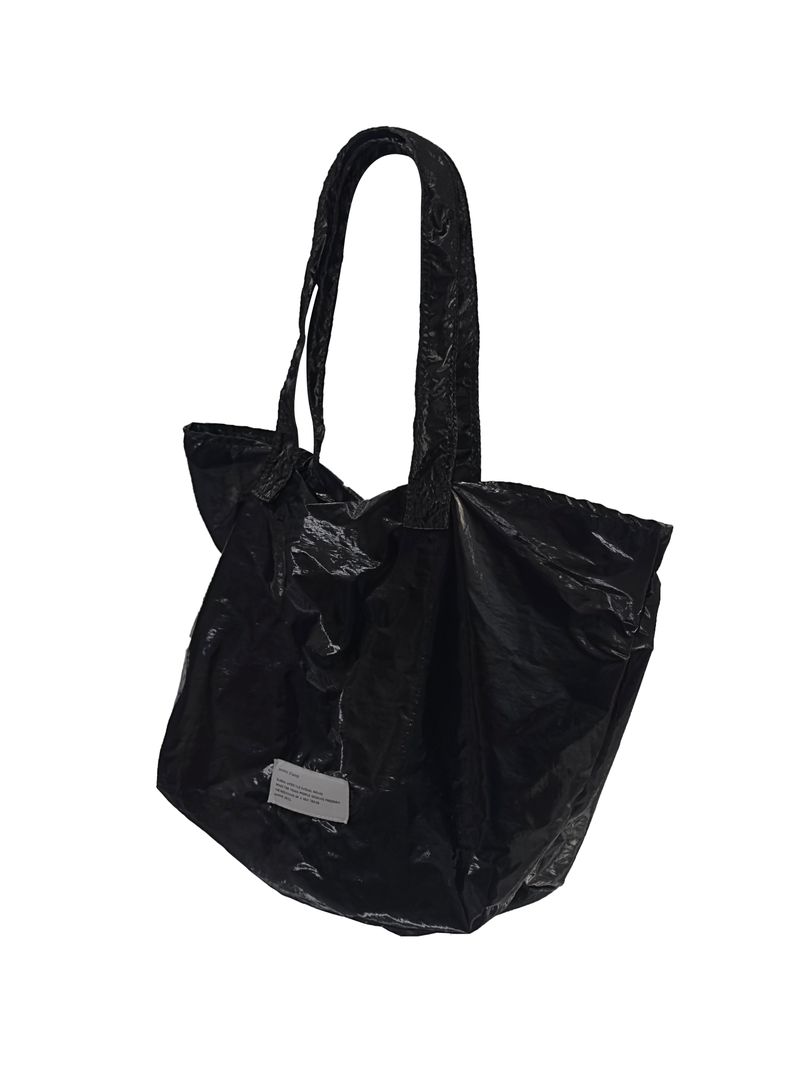 glossy shopper bag (2color)
