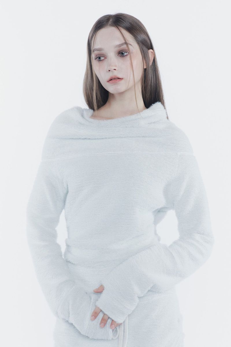 MISTY LOOSE DRESS light grey