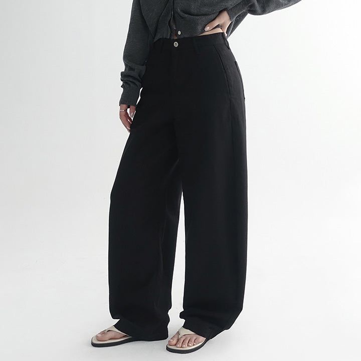 blitti（ブリッティ）の「[4 Sizes] [Leanti] Seam Wide Curved Pants - 4 Colors（Pants）」