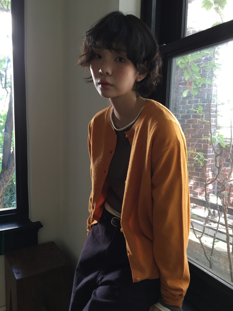 Contour Bean Cardigan (6color)