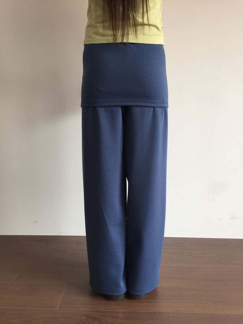 As-side button pants (2color)