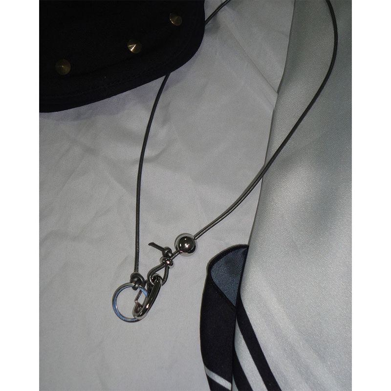 Clear Clip Necklace