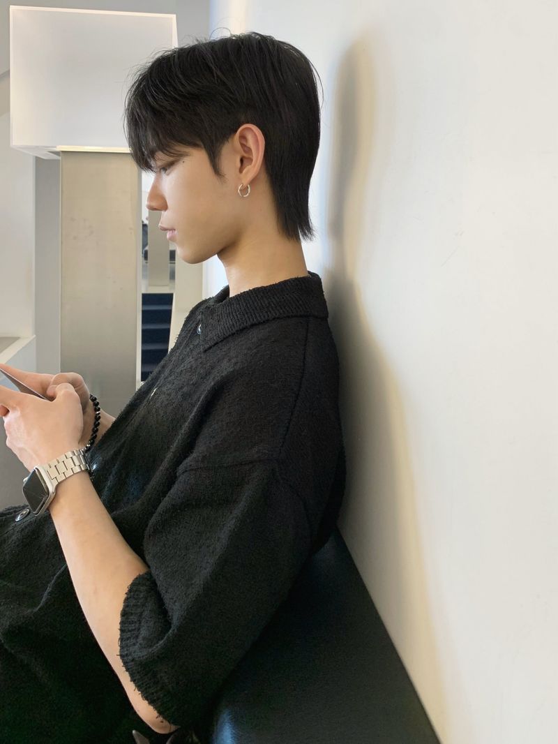 DISCERNMENT（ディサーンメント）の「Fury Knit Short Sleeve Cardigan 2C（Tops）」