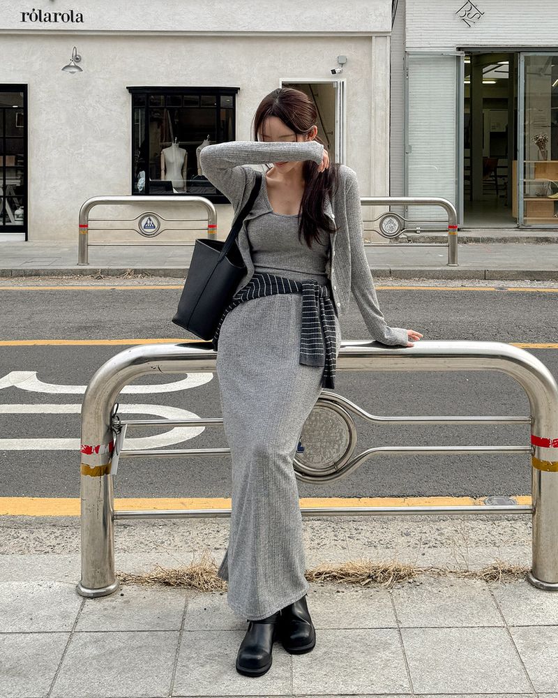 Monet long skirt