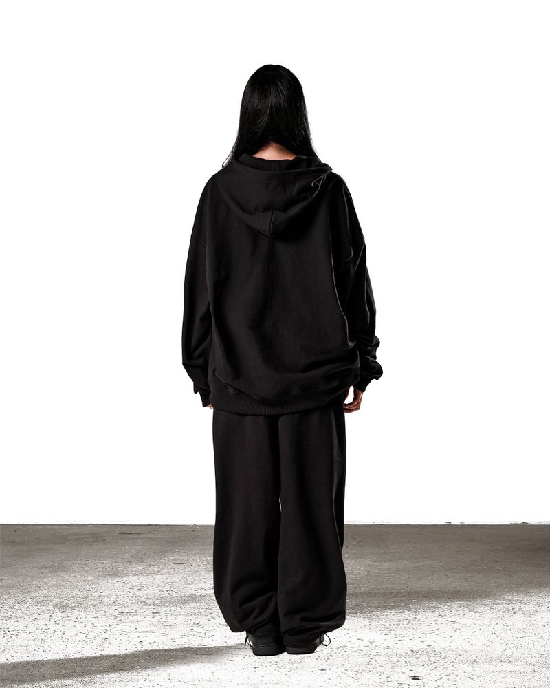 NO STRESS HOTFIX SET SWEATPANTS BLACK