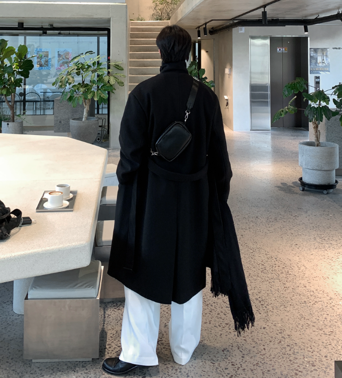 First Balmacan Overfit Robe Long Coat
