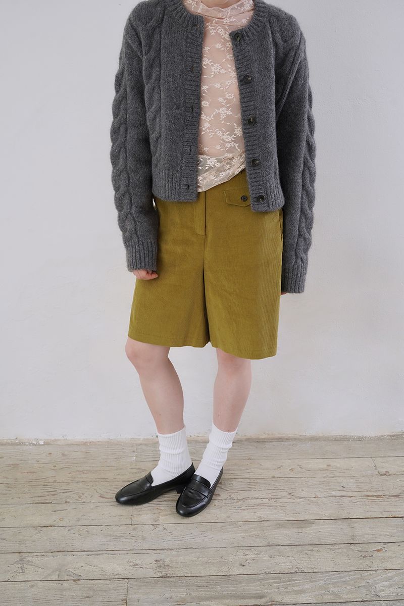Vern corduroy pants_olive