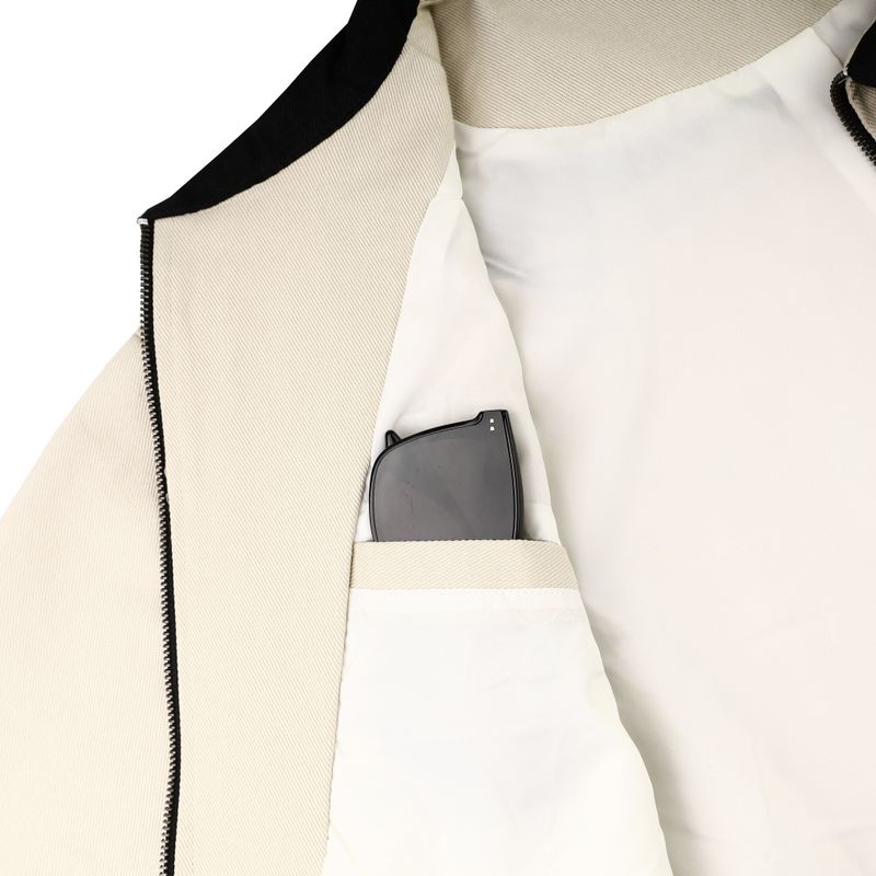 SWE SCRIPT JACKET - BEIGE