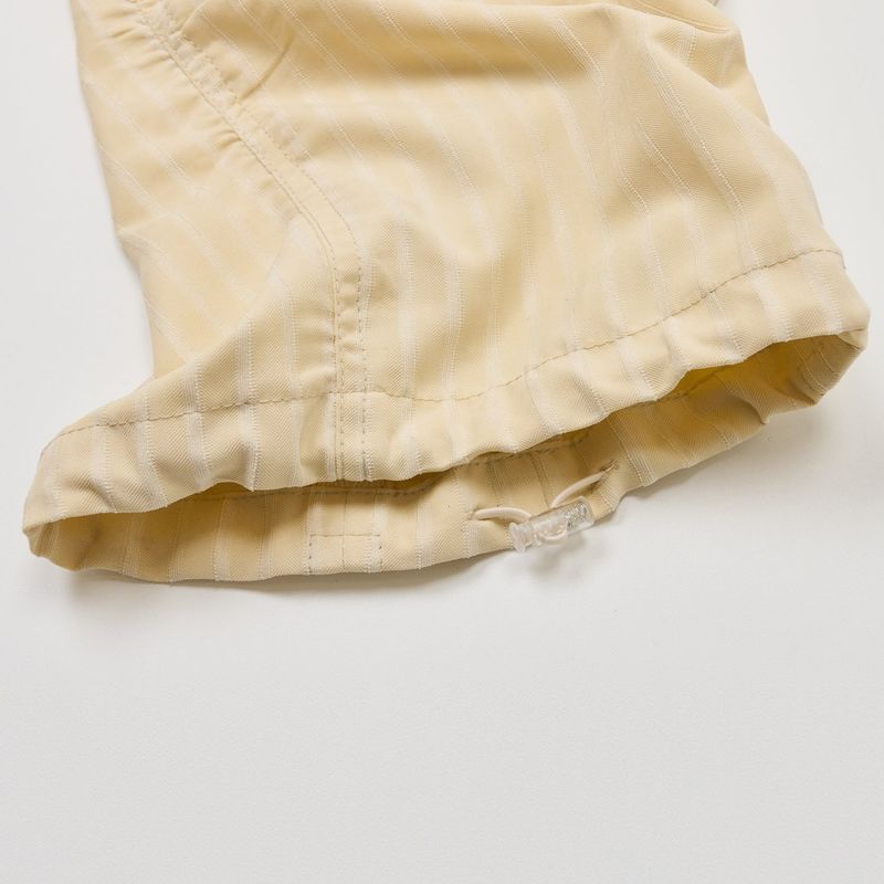 SHIRRING LONG PANTS CREAM