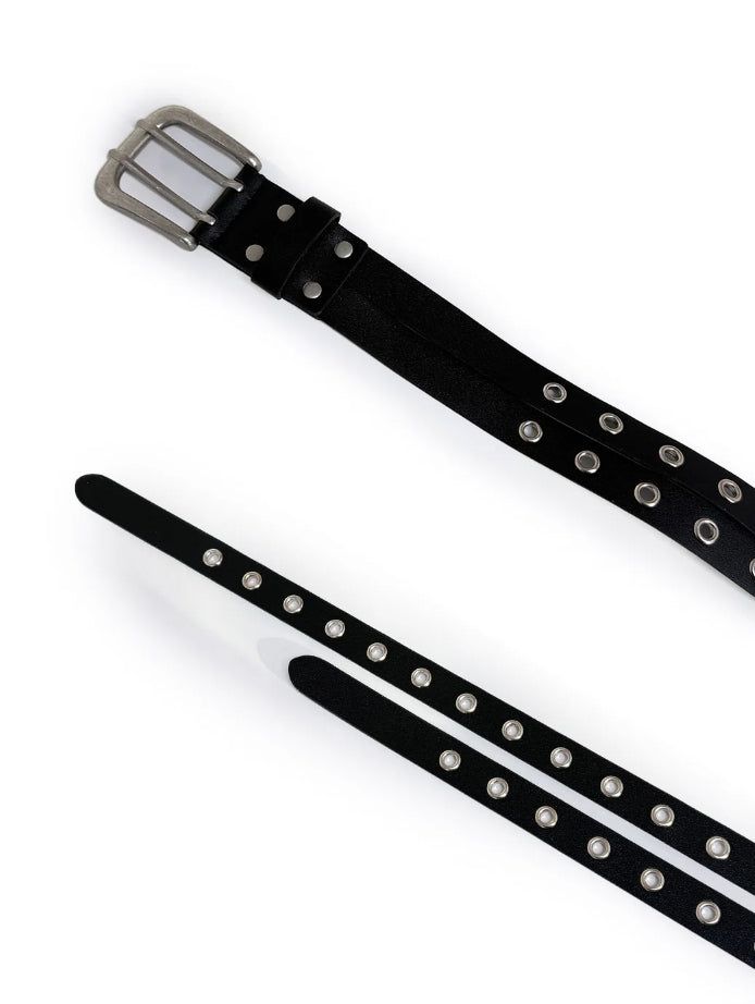 Det Dual Eyelet Long Belt