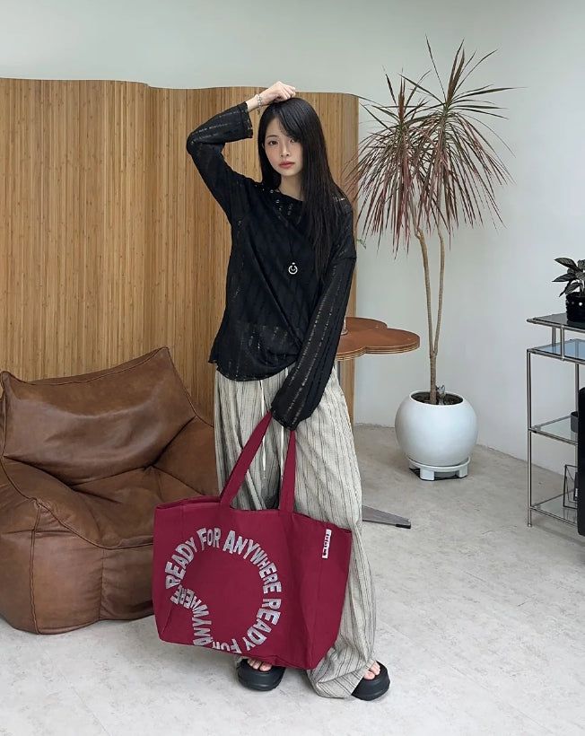 Tene Vintage Shoulder Button T-shirt