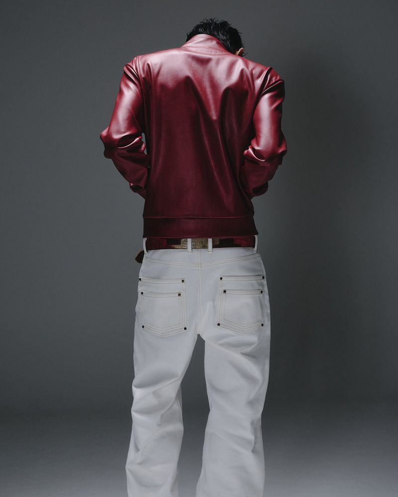 FAKE LEATHER JACKET