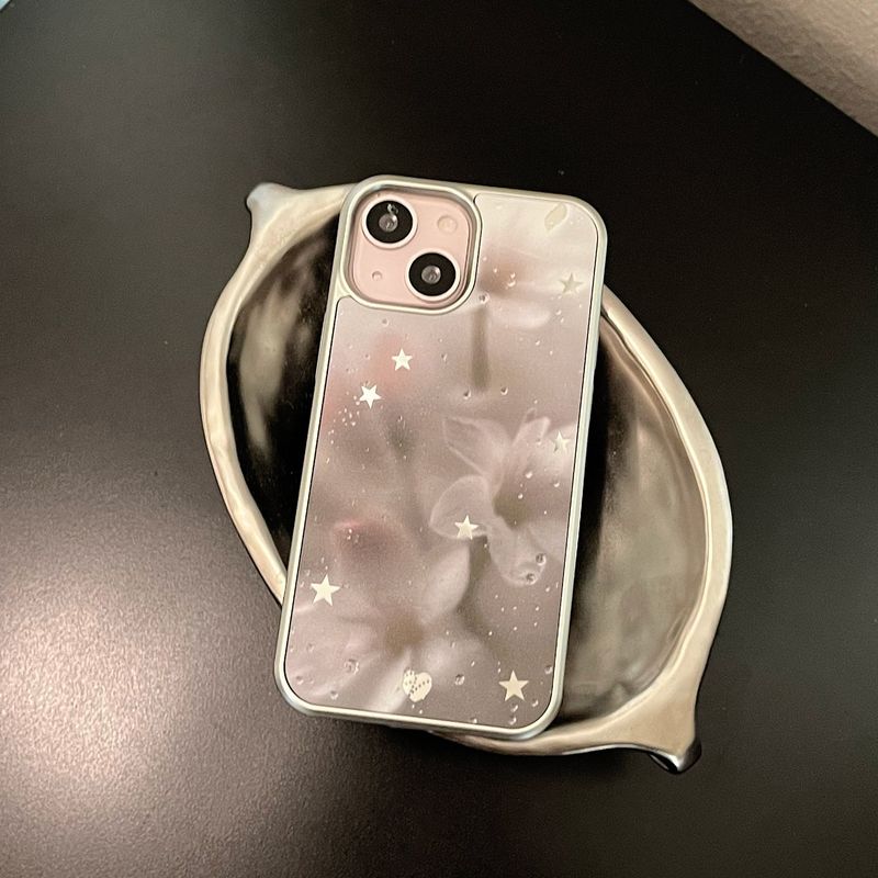 [MADE][Mirror Silver Bumper Case] Starlit Flower • Lily