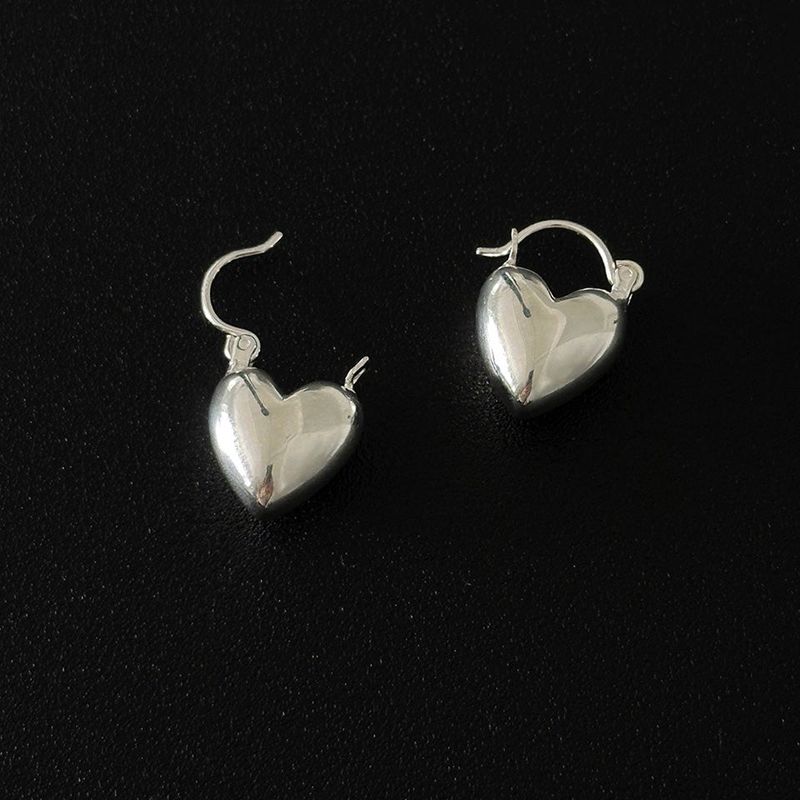 MOSXE（モスクス）の「[925silver] Heart lock earring（Accessories）」