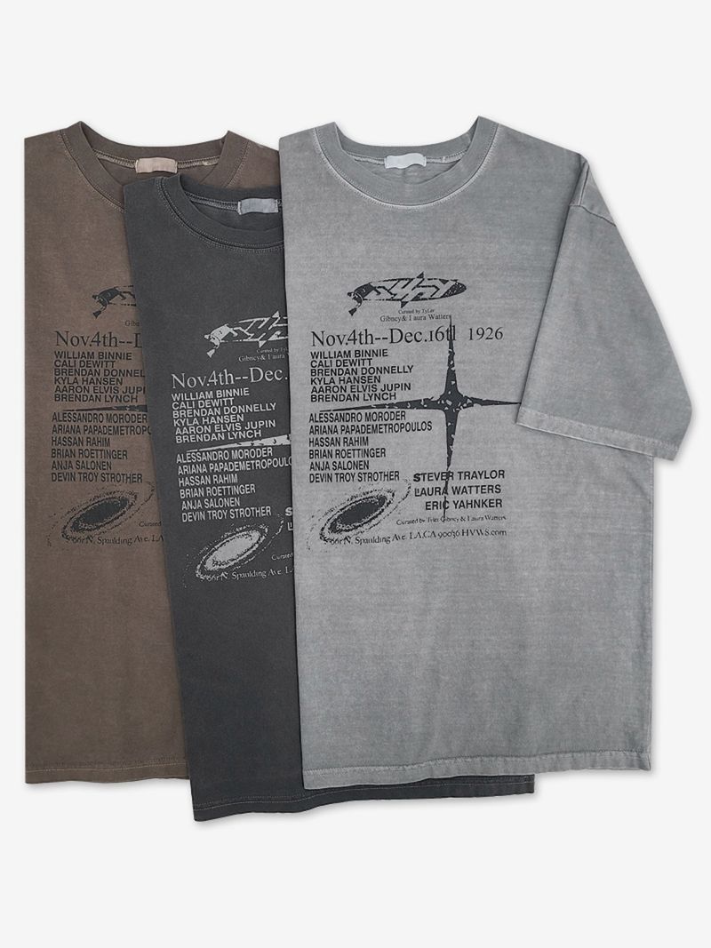 Eric Pigment Short Sleeve T-Shirt 3C