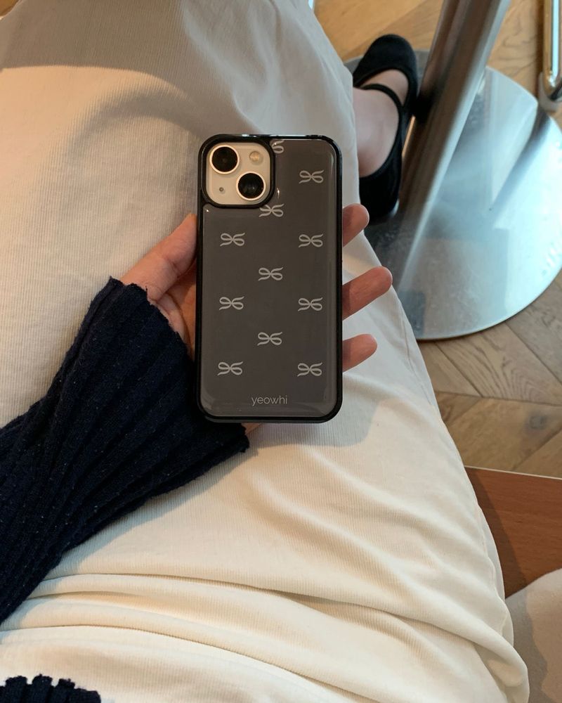 [MADE] mini logo epoxy bumper case_grey