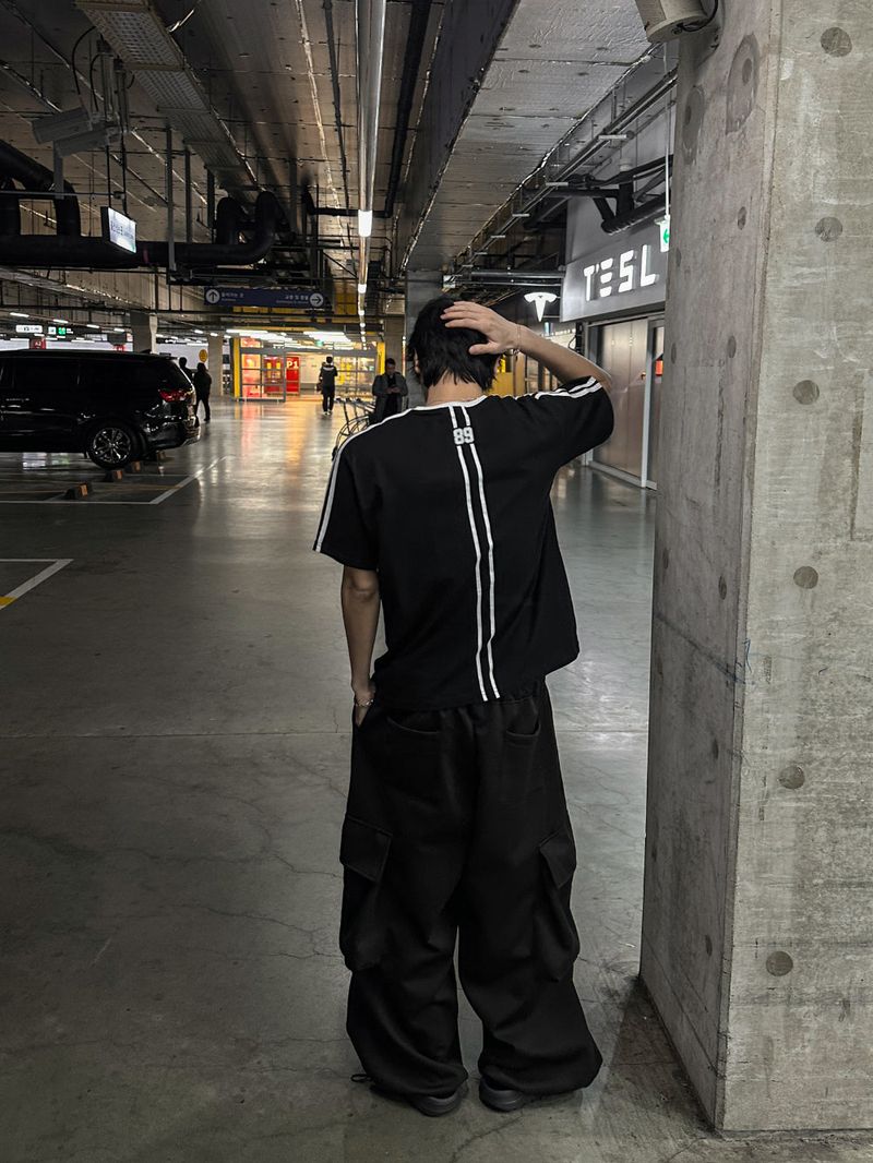 Marine Big Cargo Balloon Sweatpants