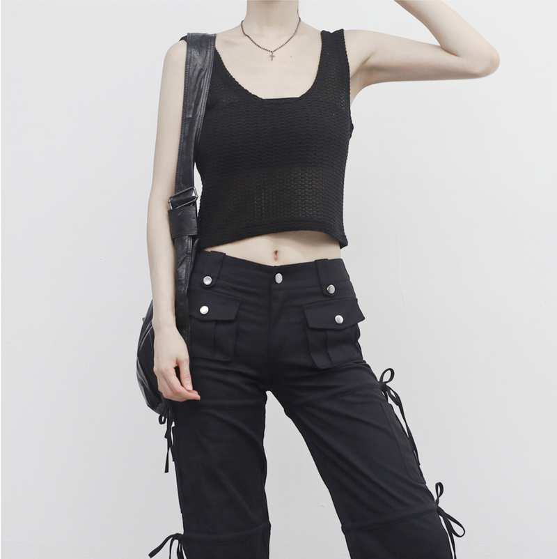 NONCODE(ノンコード)の「Manir see-through sleeveless(Tops)」