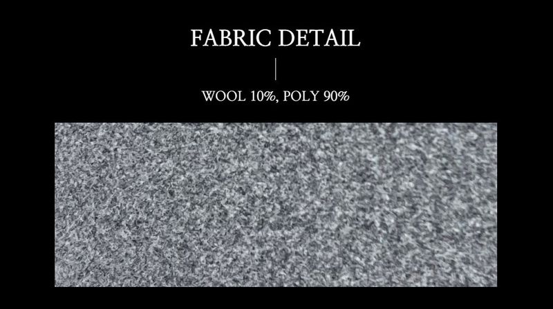 [UNISEX] Wool back button maxi long coat (Gray)