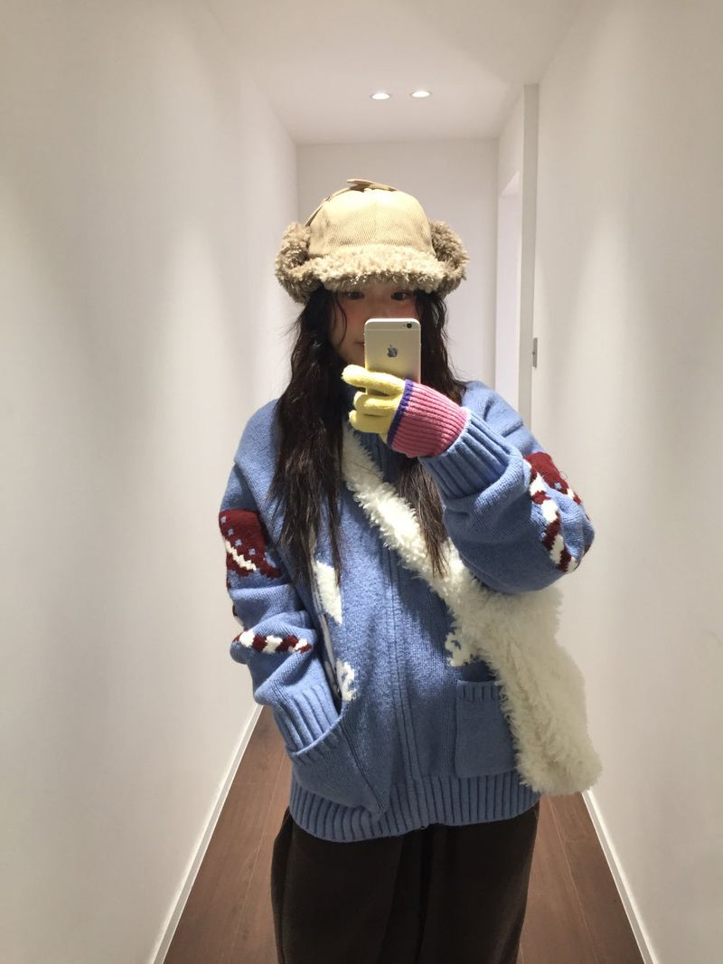 Reversible Boucle Trapper Hat (2 Colors)