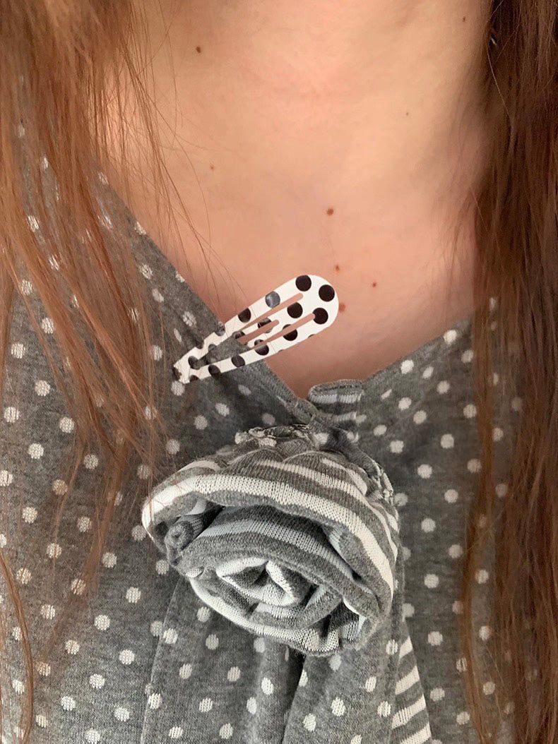 Polka Dot hair-pin(2pcs)