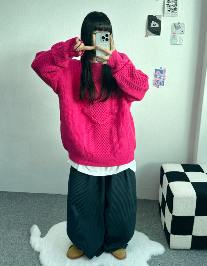 STRIPE BALLOON PANTS🩶💙 - 2 COLORS
