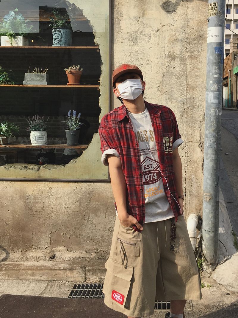 Kinch Pepper Cargo Bermuda Pants 2C
