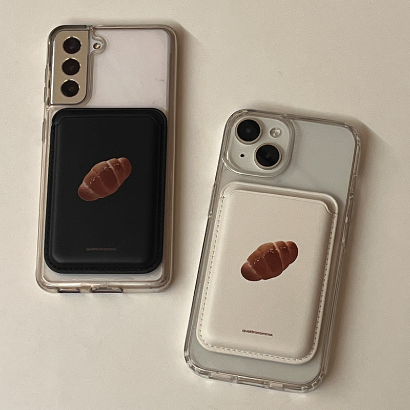 Saltbread MagSafe leather card wallet