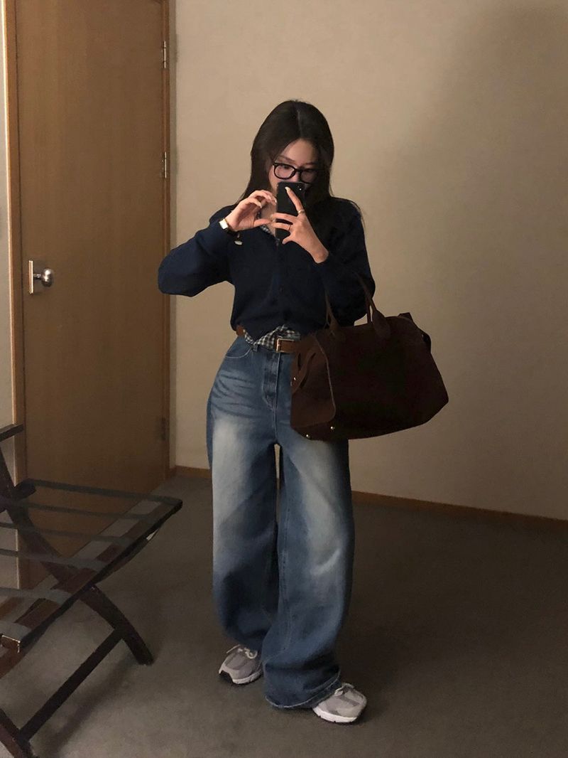 [bellide made] Merlin, Pendant V-neck Cardigan