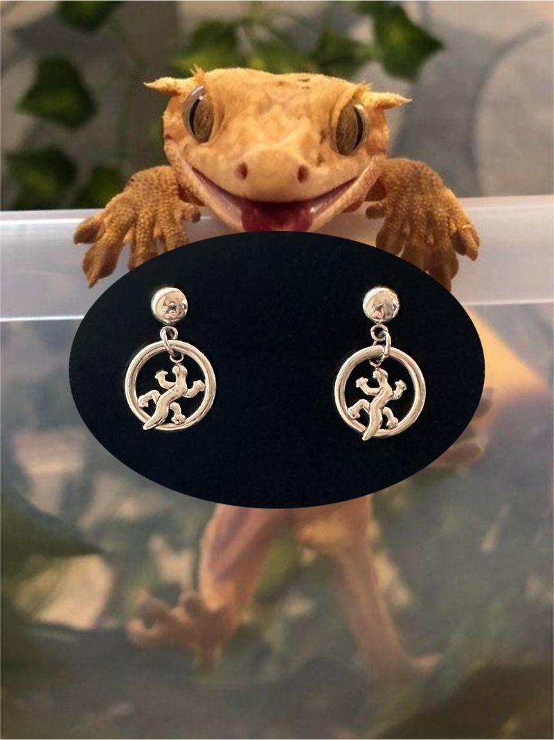 lizard ring earring