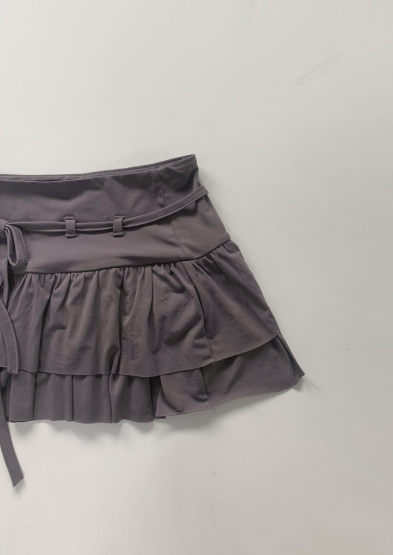 named strap frill skirt (3color)