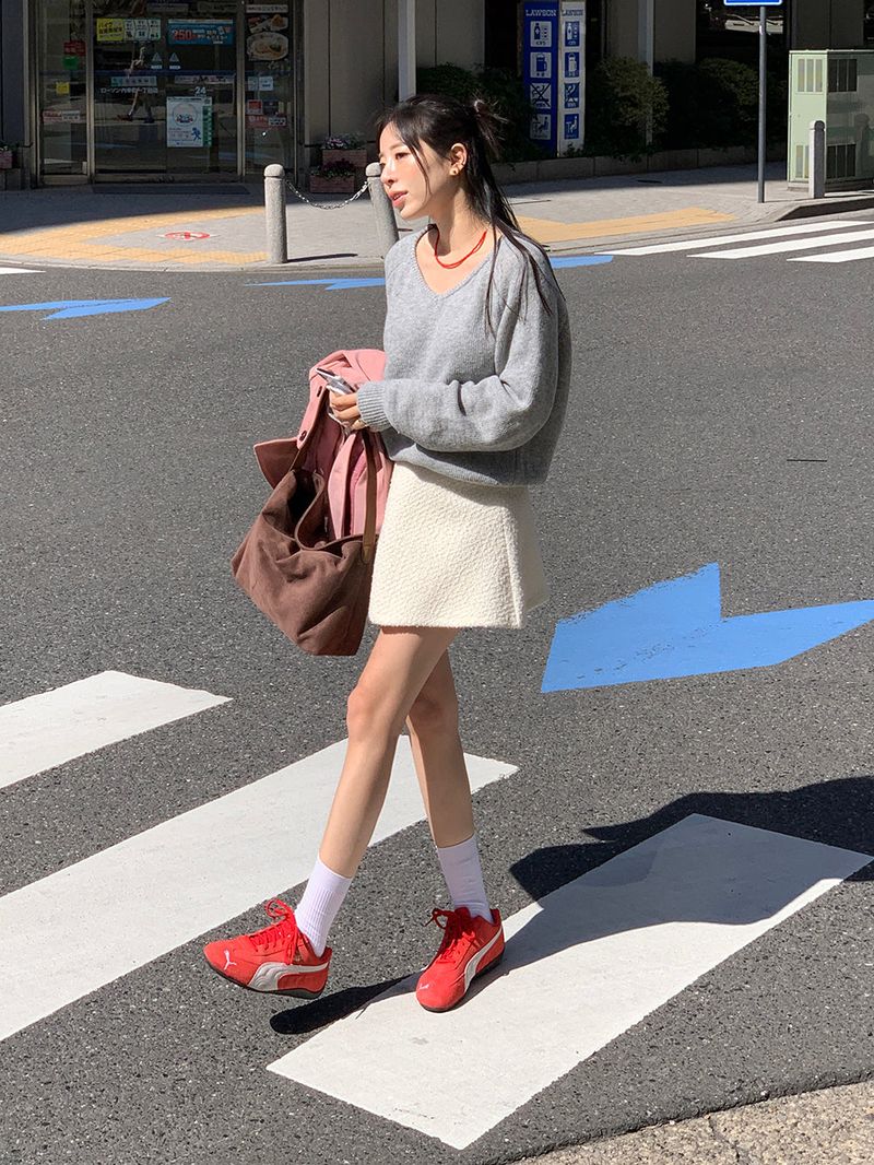 [MADE] Kaive alpaca V knit