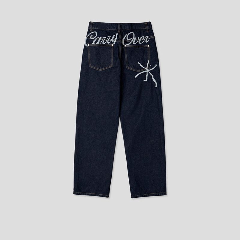 Felid handle denim pants -3C