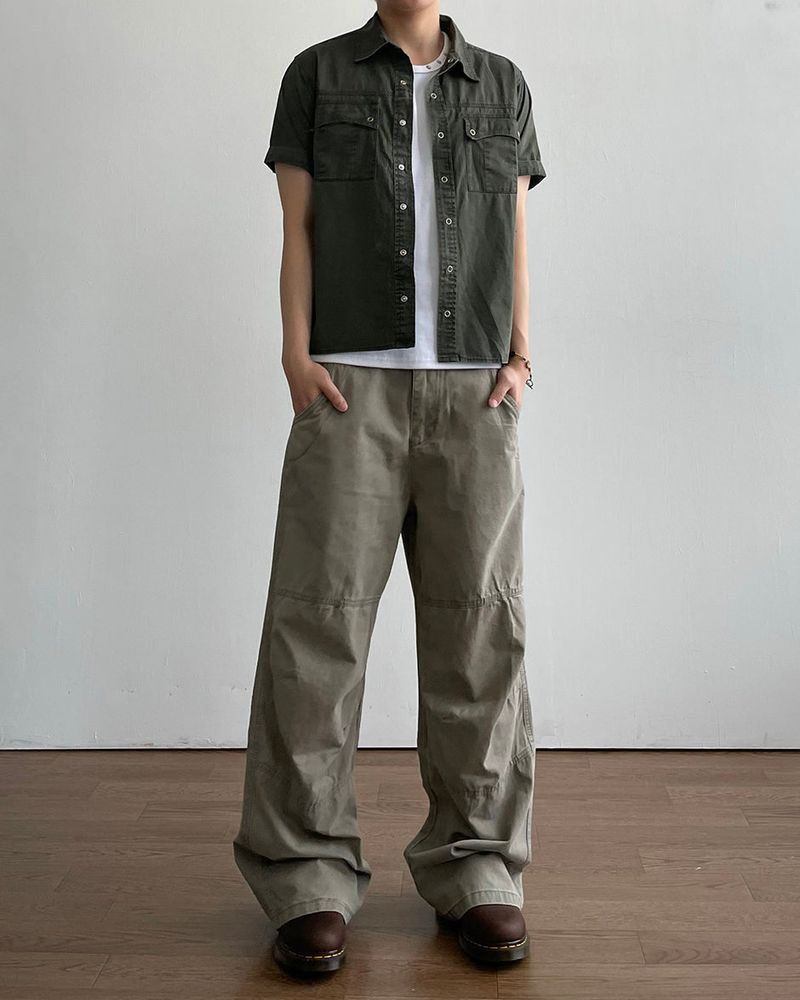 Drif Dyeing Short Sleeve Shirt