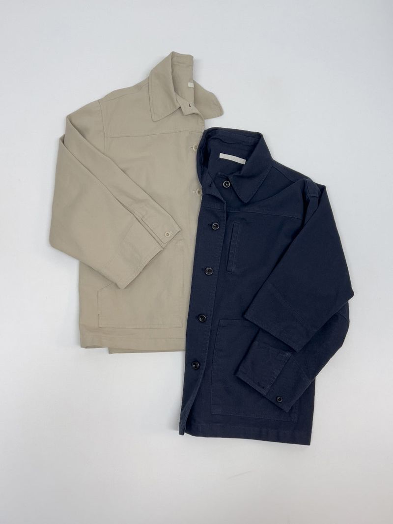 Betty Cotton Work Half Jacket
