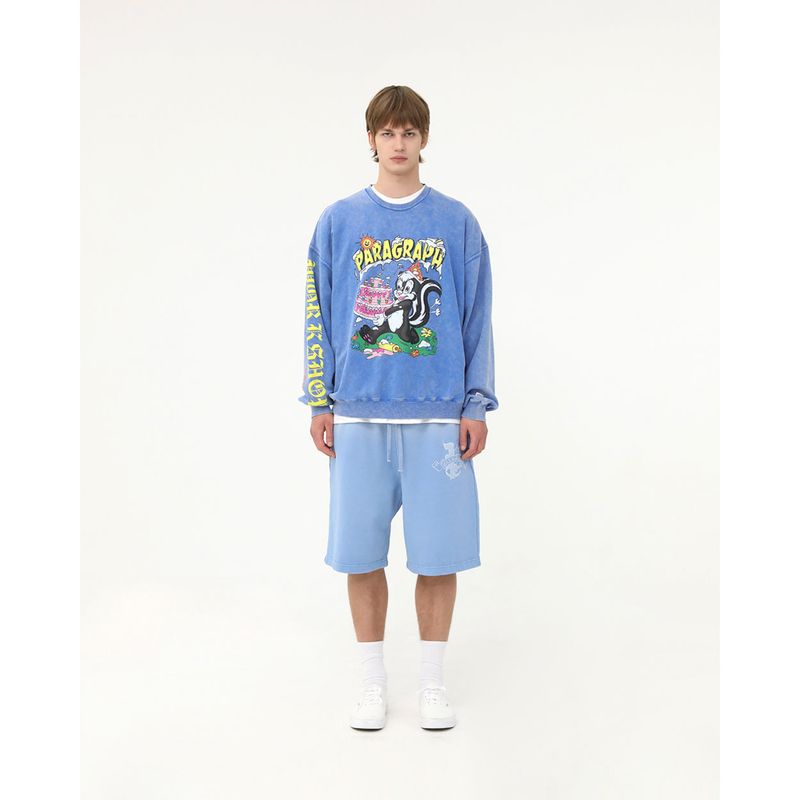 P EMBLEM HALF PANTS