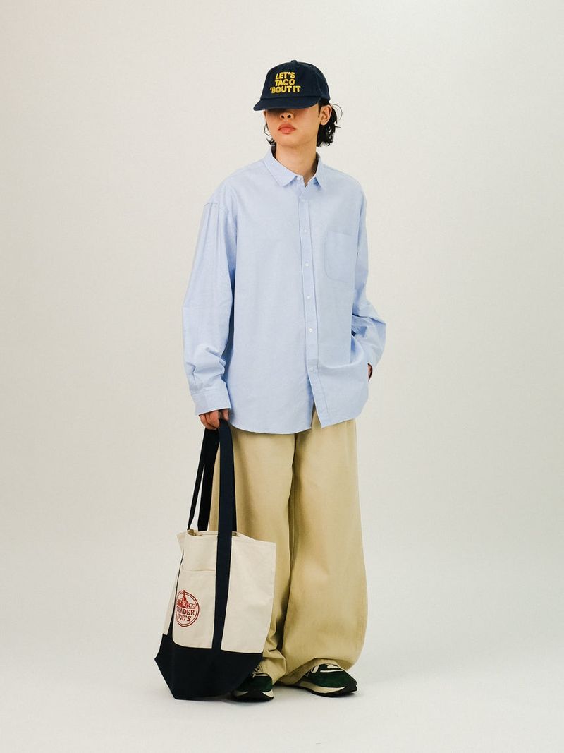 ON Snap Wide Cotton Pants