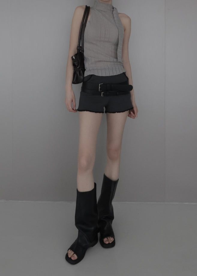 Carel Scarf Halter Sleeveless