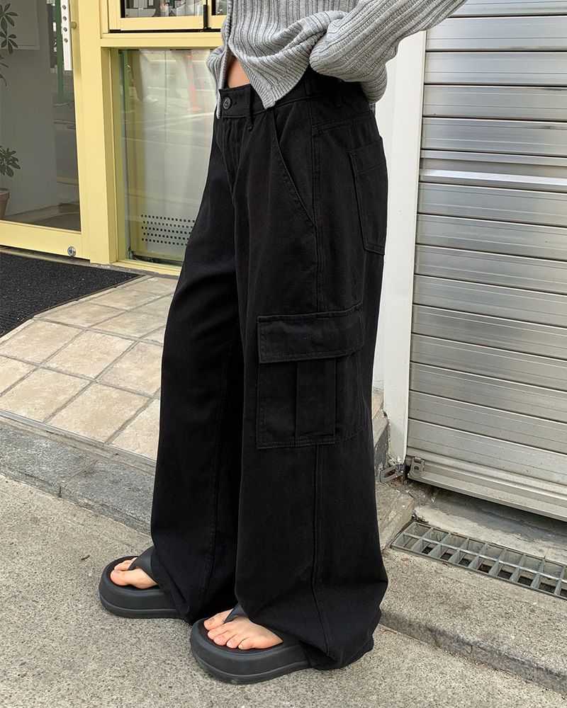 [ORIGINAL] Surf Cargo Buckle Cotton Pants