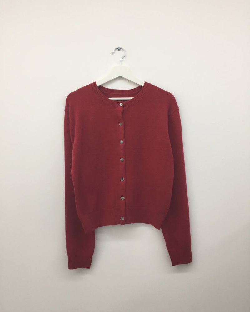 Fine Merino Wool Cardigan (8color)