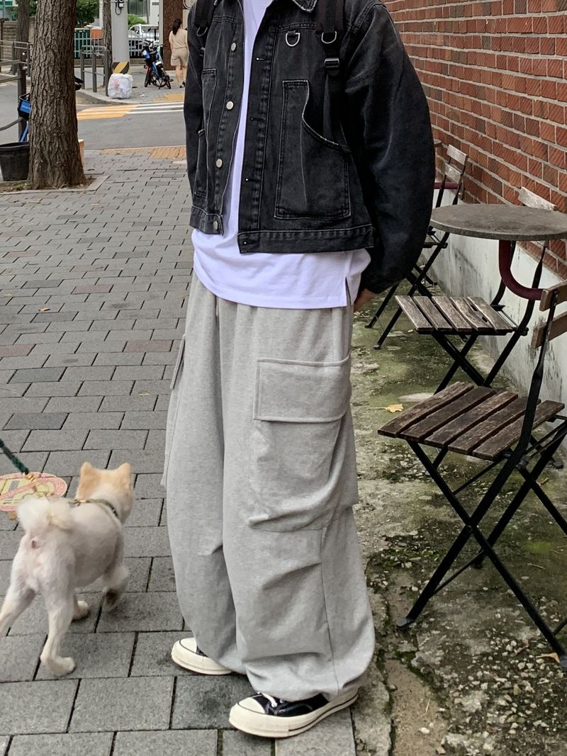 SLG Rony Big cargo Sweat pants