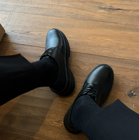 4080 Double Sole Matte Derby Shoes