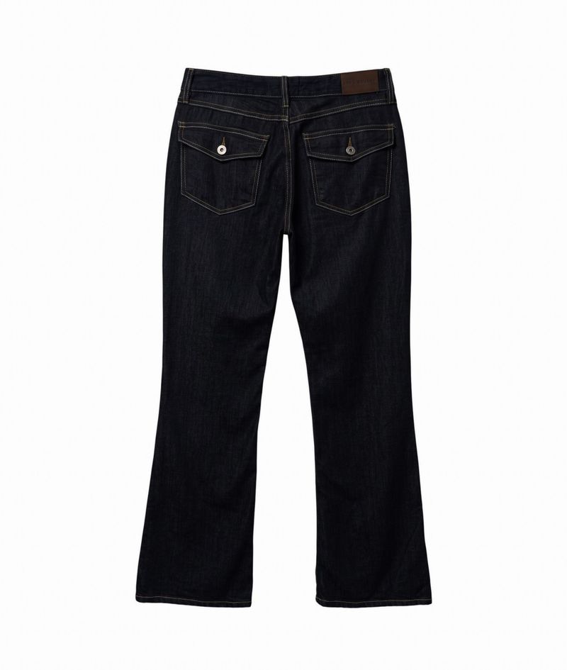 Amin Lyocell Low-Rise Bootcut Denim