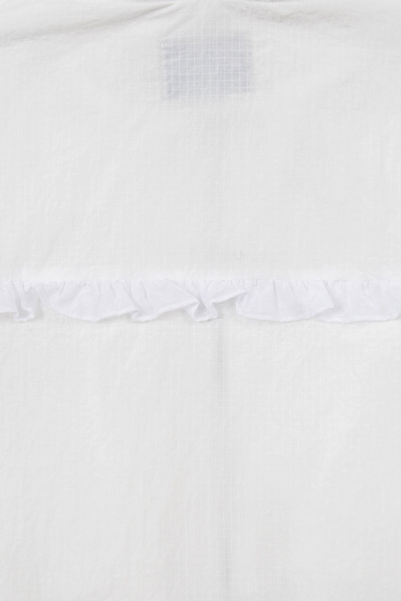 Frilly Woven Jacket [Ivory]