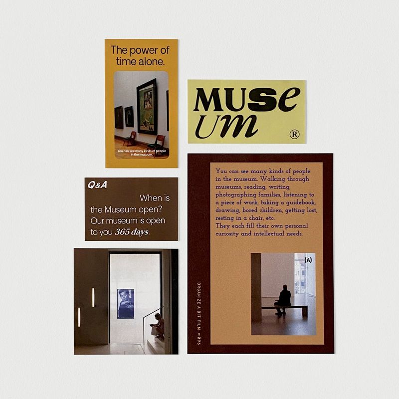 oab museum pack / scrap sticker set