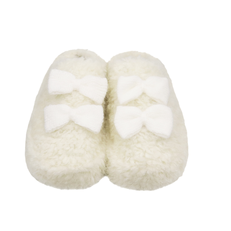 SNOW RIBBON WARM MULES