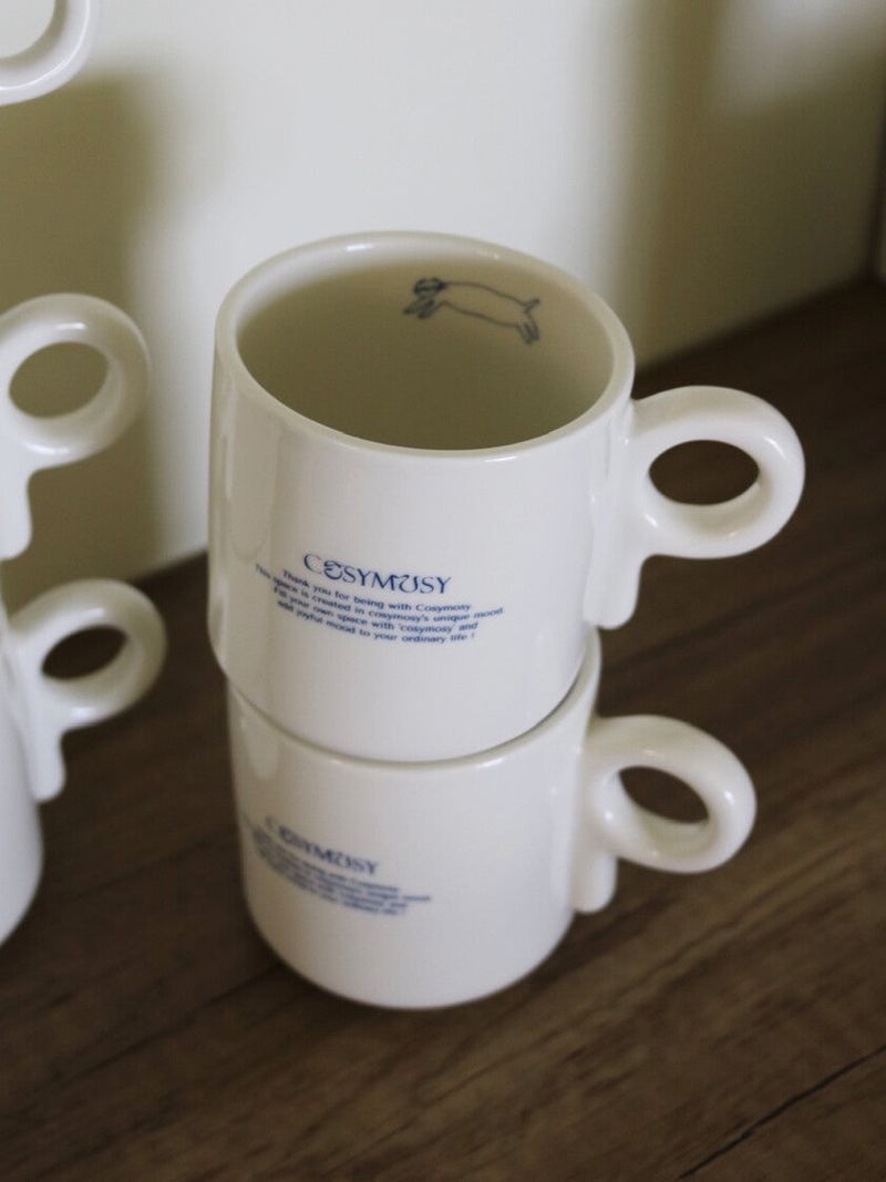 Hiding Cat Mug