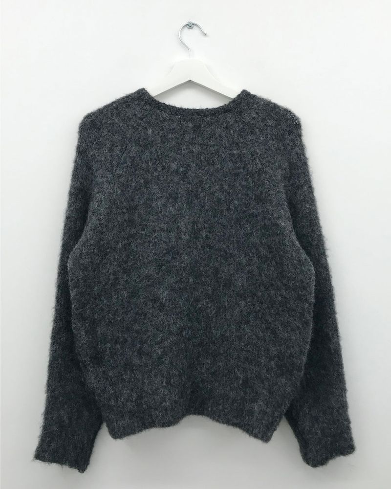 [MD Pick]Wool-Touch Brush V-Neck Knit (4 Colors)