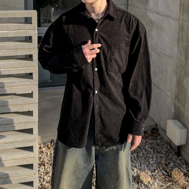 Lea Oversized Corduroy Shirt