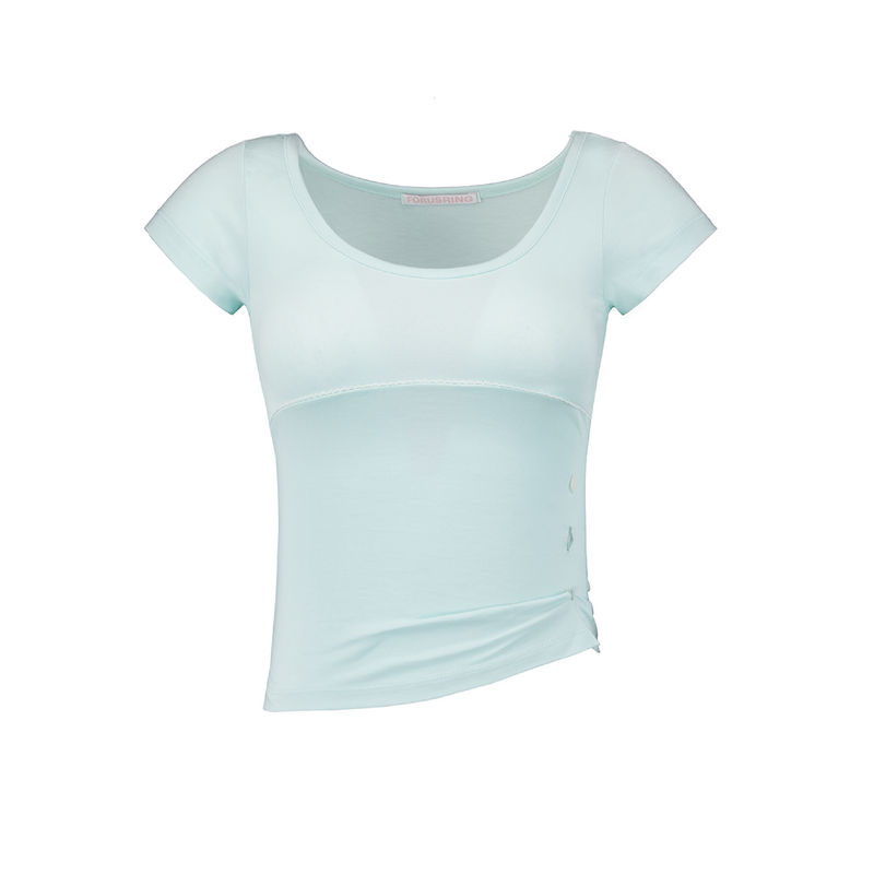 TWINNY BUTTON TEE [MINT]